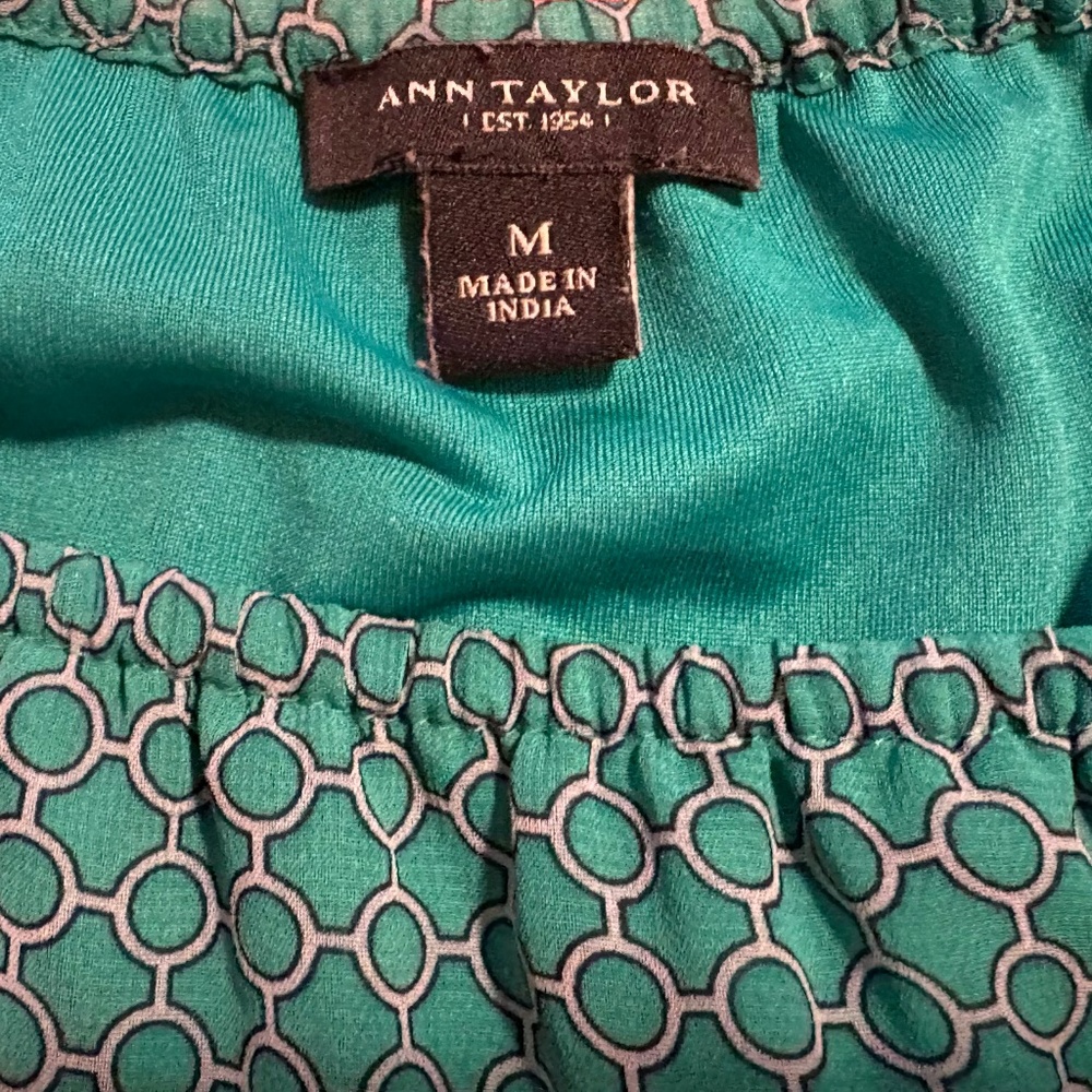 Ann Taylor Size Medium 3/4 Sleeve Top - Picture 4 of 4